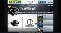 Desktop Screenshot of panthers.it
